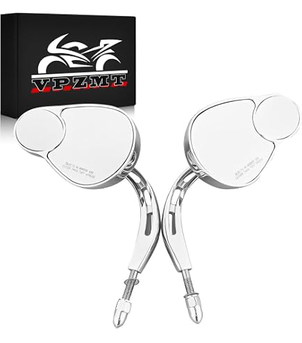 Amazon.com: VPZMT Motorcycle Rearview Mirror/Split Vision Mirrors